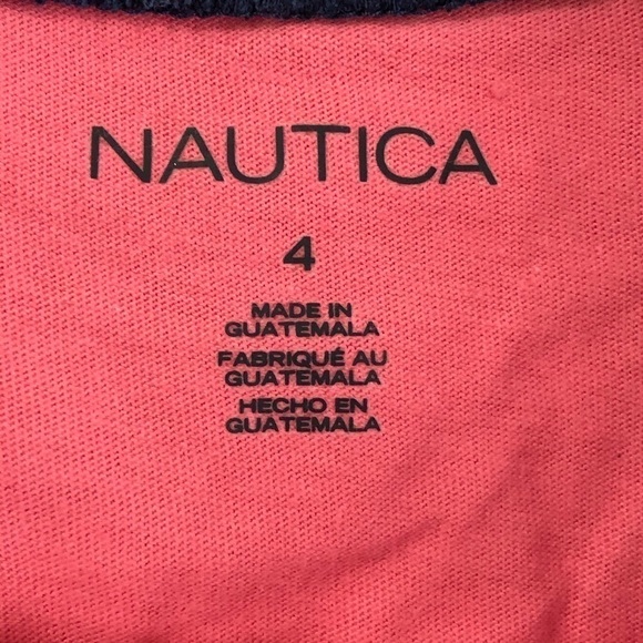 Nautica Spirit & Soul knotted tee, NWT, size 4 - Picture 4 of 5